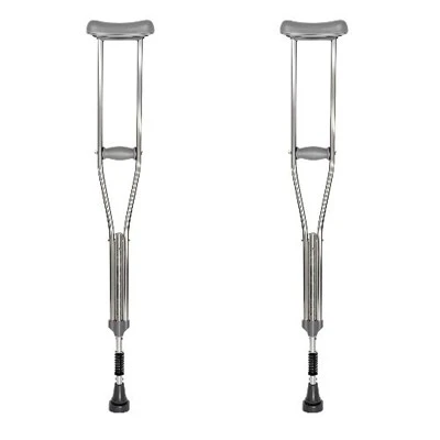 Stainless Steel Underarm Crutches